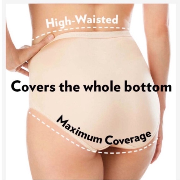 New 10 Pack Cotton Brief Panties size 3X 24 26 10 Comfort Choice blues - Picture 5 of 6